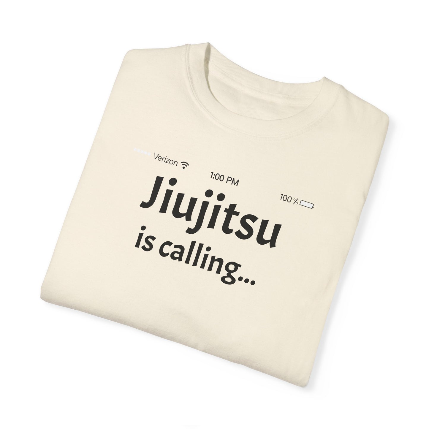 JIUJITSU IS CALLING Unisex Garment-Dyed T-shirt