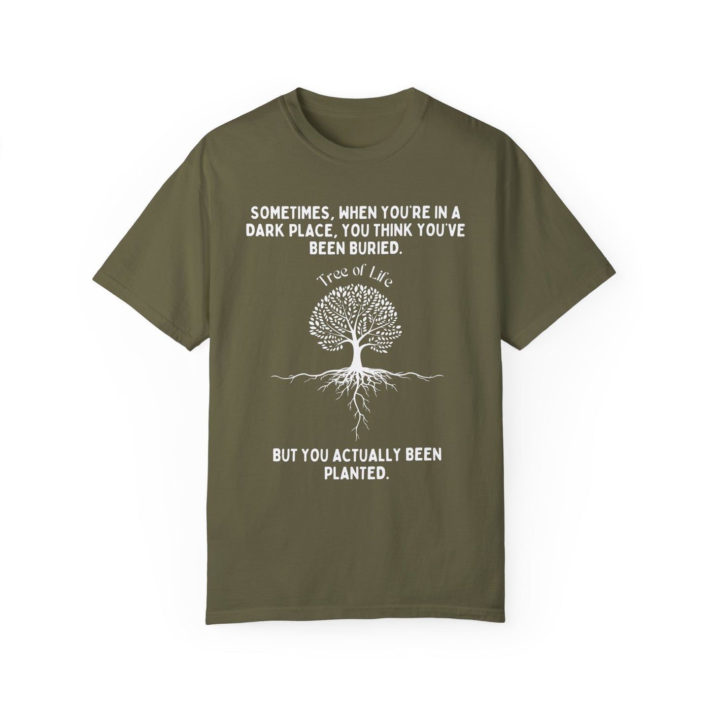 TREE OF LIFE Unisex Garment-Dyed T-shirt