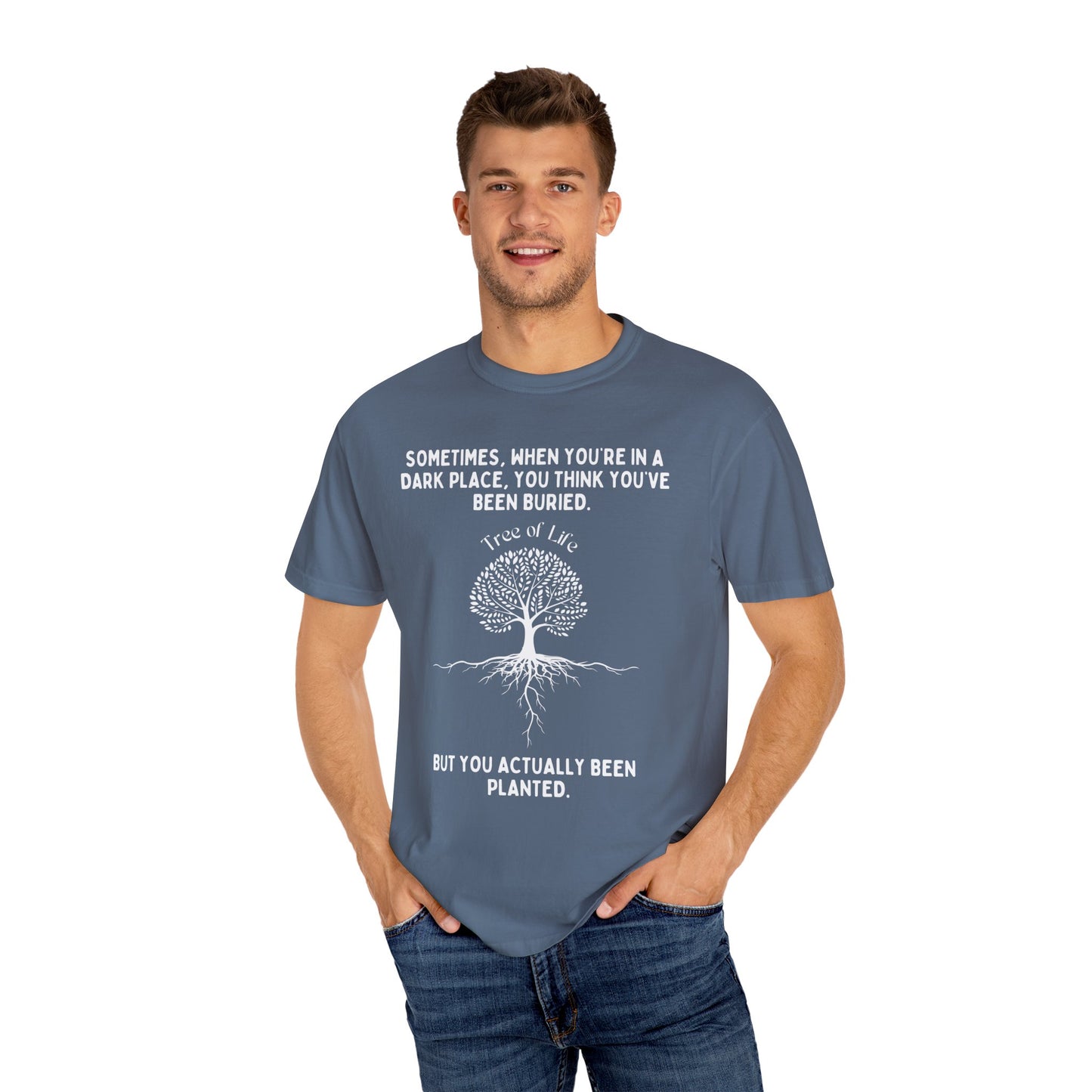 TREE OF LIFE Unisex Garment-Dyed T-shirt