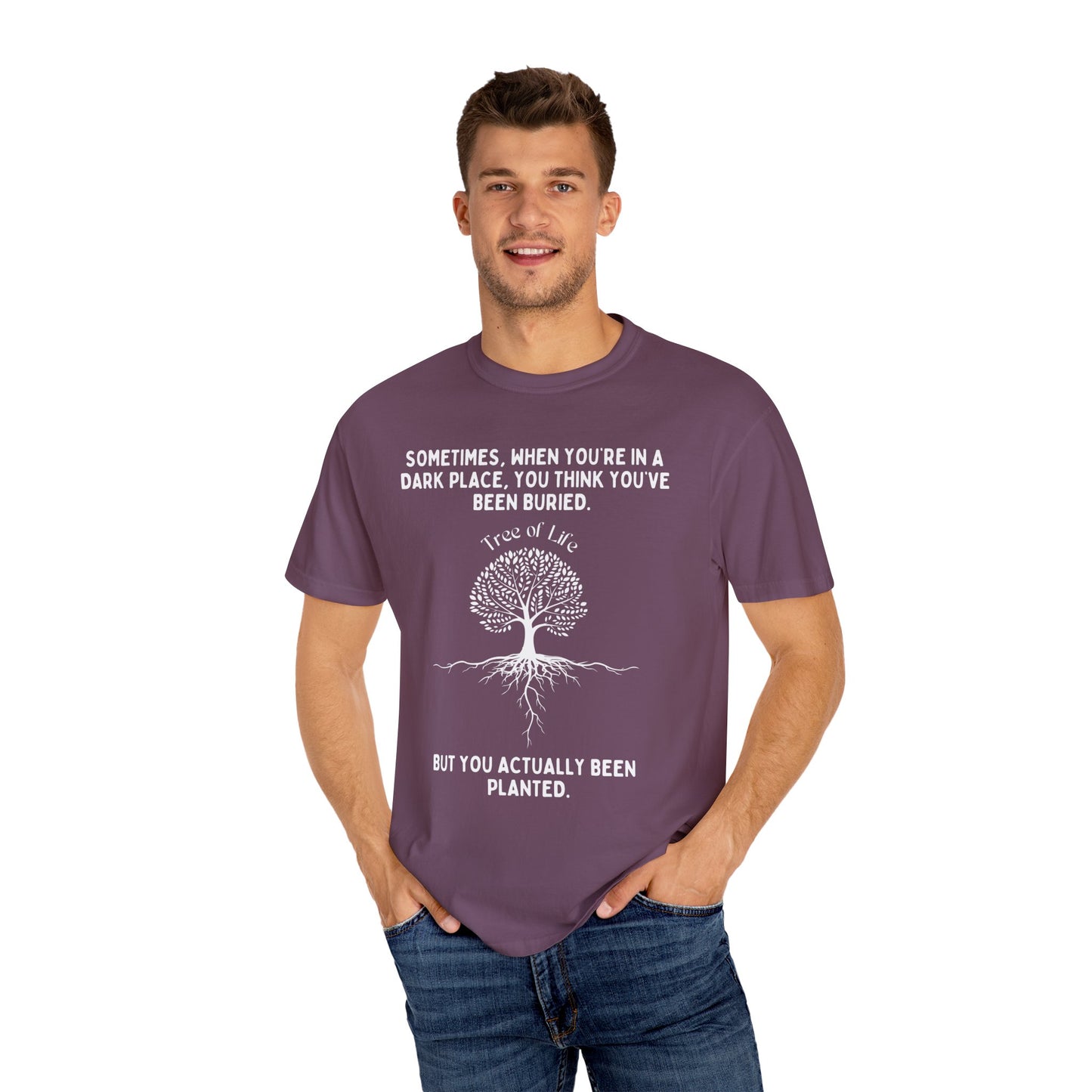 TREE OF LIFE Unisex Garment-Dyed T-shirt