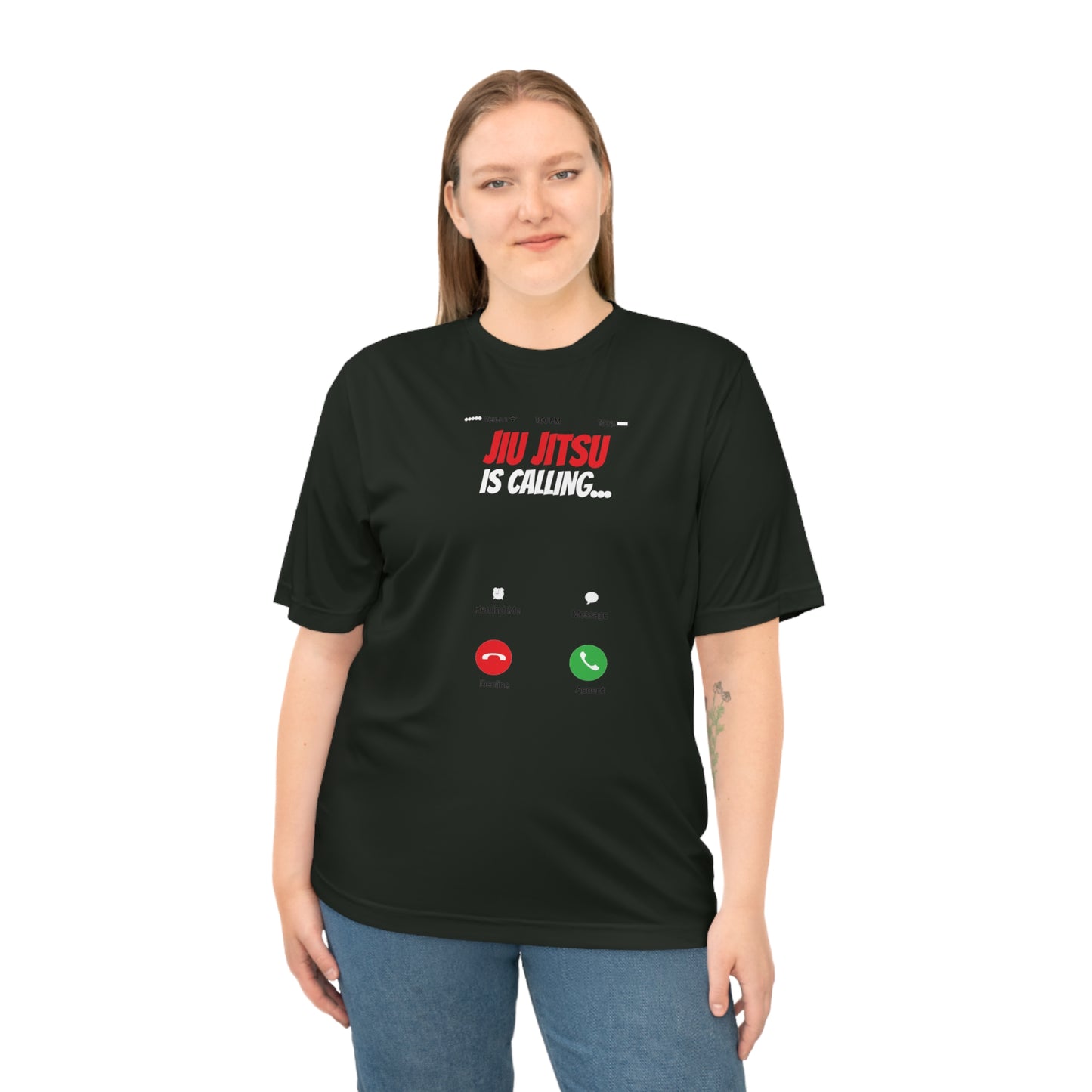 JIU-JITSU IS CALLING Unisex Zone Performance T-shirt