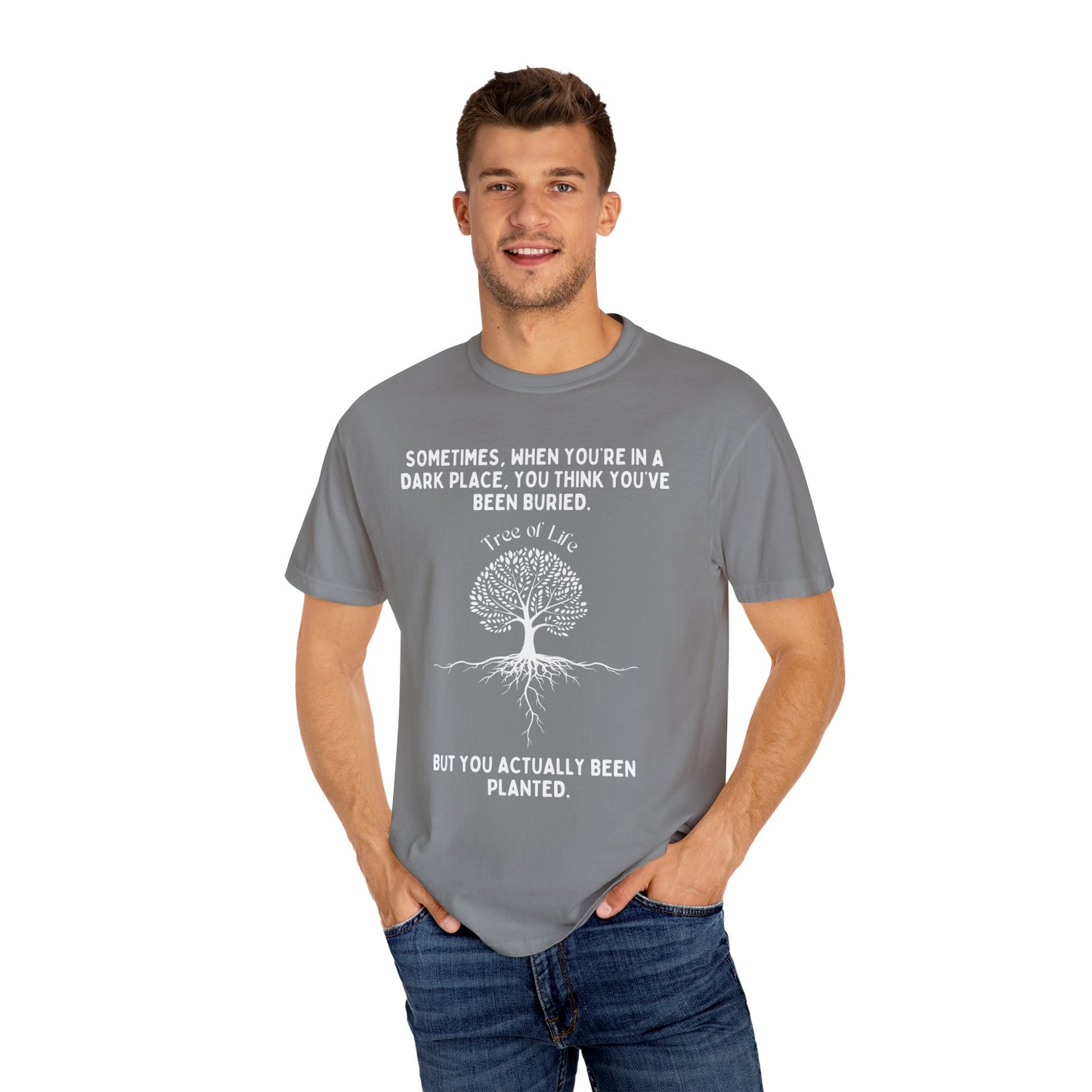 TREE OF LIFE Unisex Garment-Dyed T-shirt