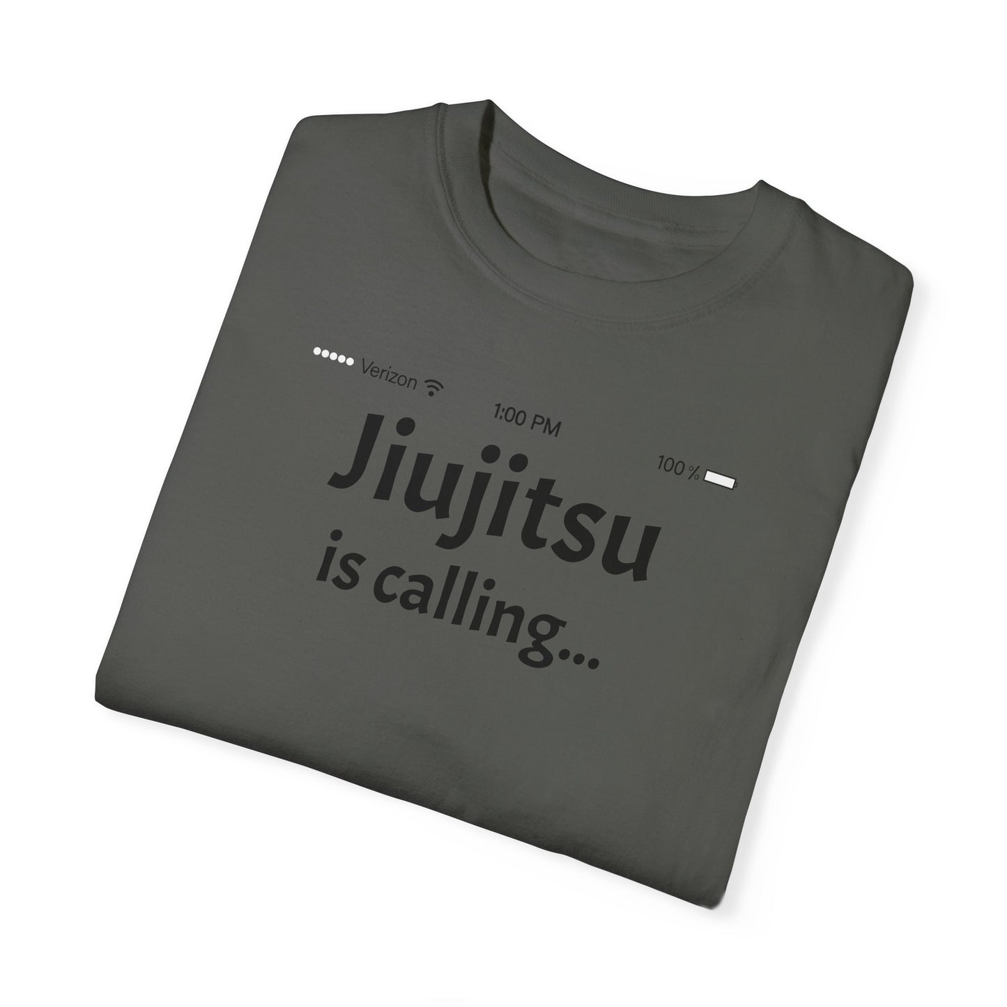 JIUJITSU IS CALLING Unisex Garment-Dyed T-shirt